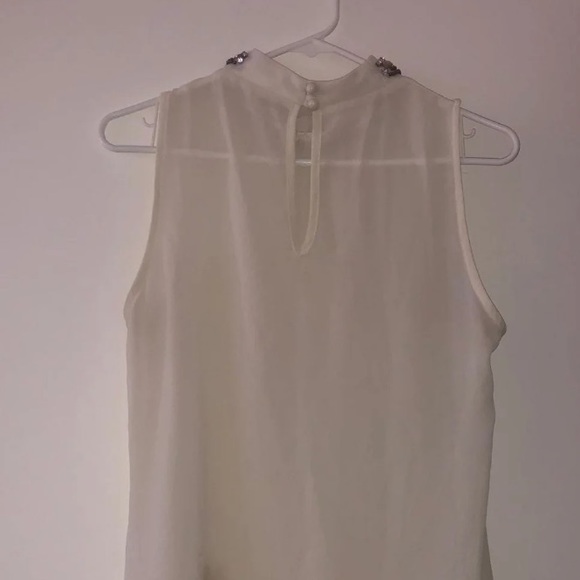 White Turtle Neck Blouse - Picture 4 of 5